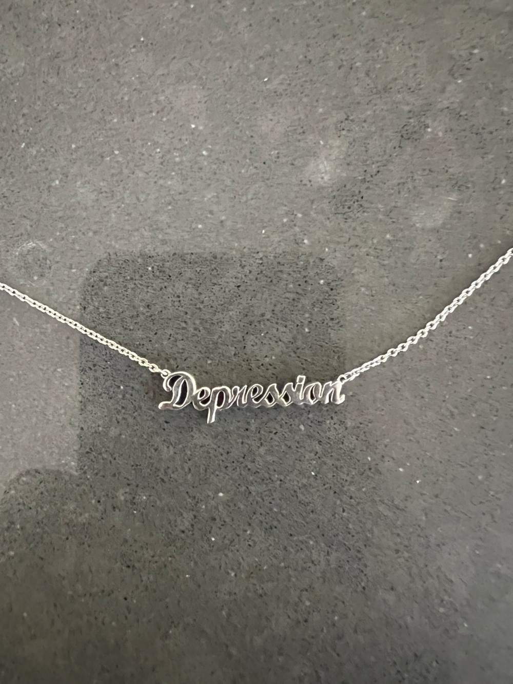 Depression Necklace